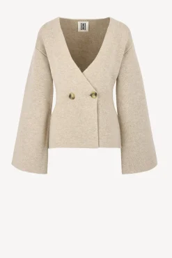Femme by Malene Birger Cardigan Tinley En Beige
