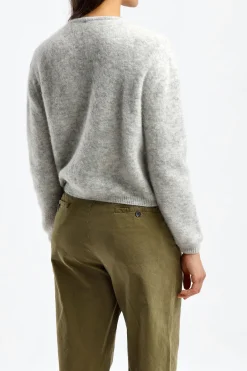 Femme American Vintage Cardigan Vitow En Gris