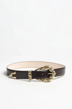 Femme IRO Ceinture Embella En Cocoa/Or