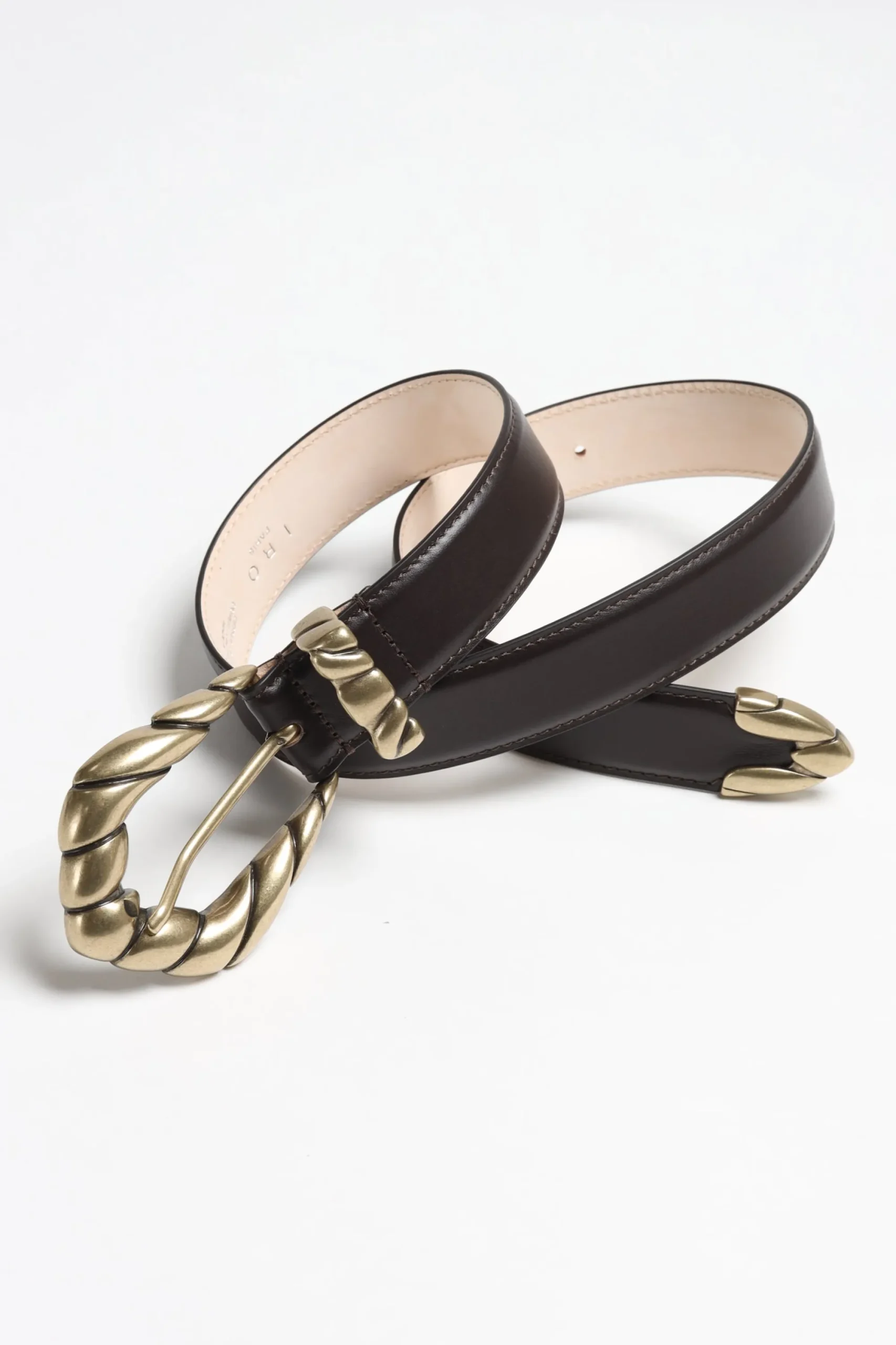Femme IRO Ceinture Embella En Cocoa/Or