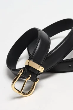 Femme Nili Lotan Ceinture Louise En Noir/Or