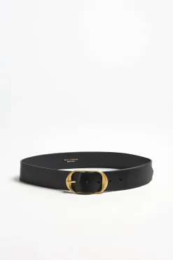 Femme Nili Lotan Ceinture Nili En Noir/Antiquaire