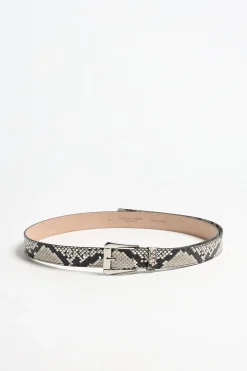 Femme Michael Kors Collection Ceinture Trapeze En Python