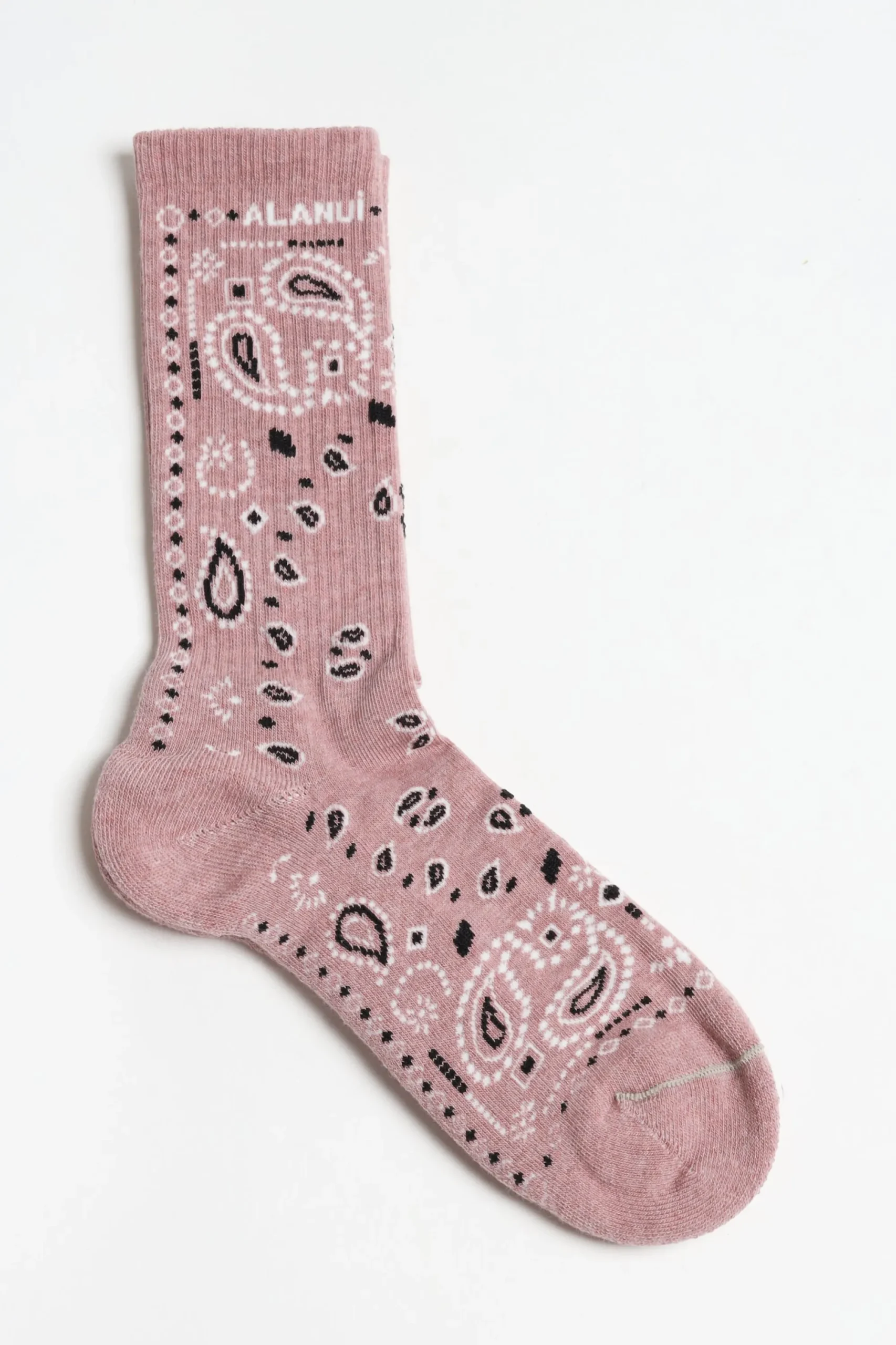 Femme Alanui Chaussettes Bandana En Smoochy Pink