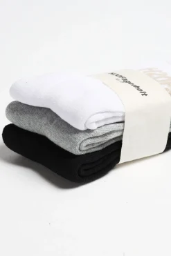 Femme H2O Fagerholt Chaussettes Suck En Noir/Blanc/Gris