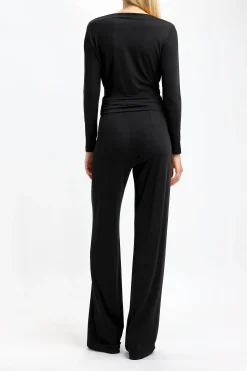 Femme Chiara Boni Combinaison Mireya En Noir