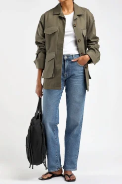 Femme Toteme Debardeur Curved En Blanc