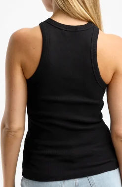 Femme Anine Bing Debardeur Eva En Noir