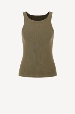 Femme Nili Lotan Debardeur Jennifer En Olive