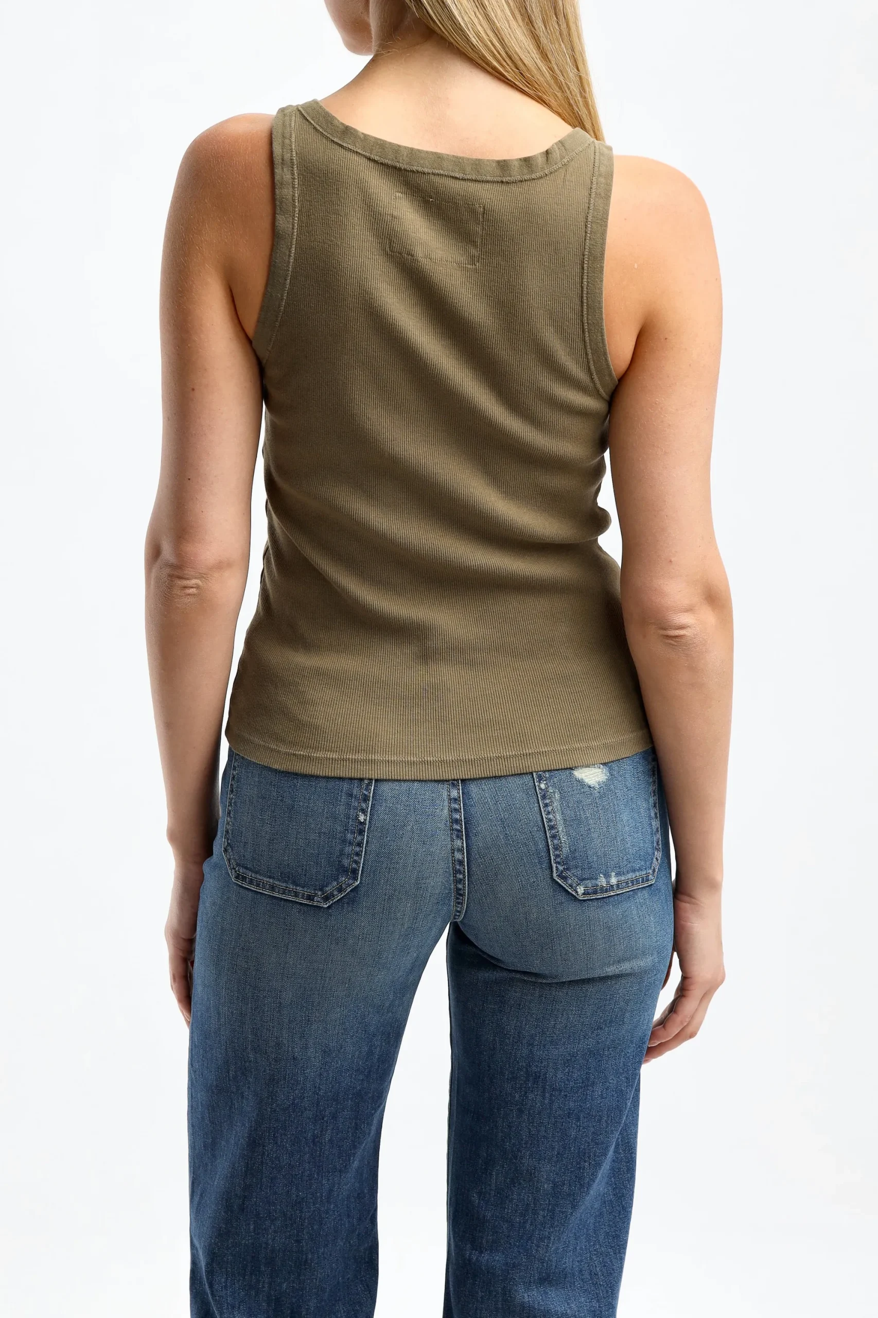 Femme Nili Lotan Debardeur Jennifer En Olive