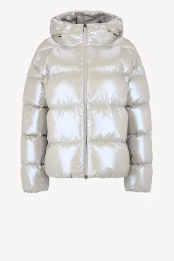 Femme Herno Doudoune Beige Nacre