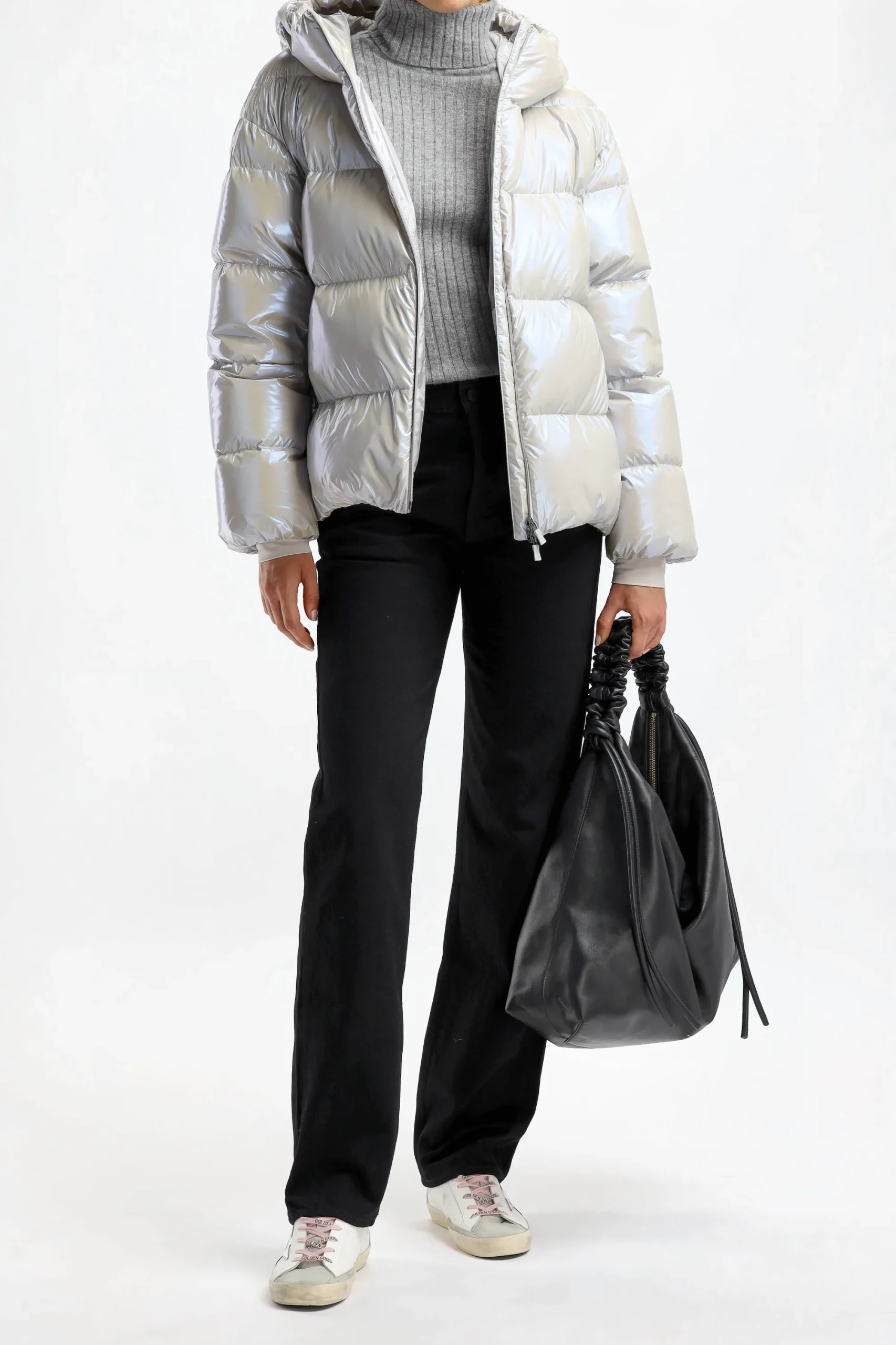 Femme Herno Doudoune Beige Nacre