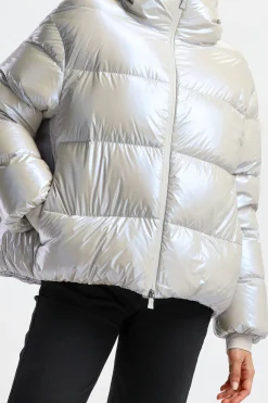 Femme Herno Doudoune Beige Nacre