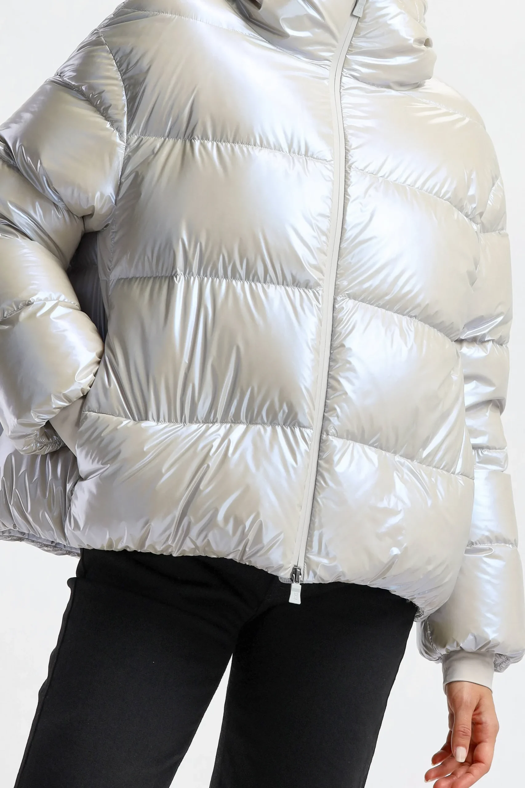 Femme Herno Doudoune Beige Nacre