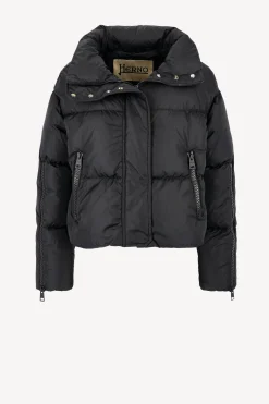 Femme Herno Doudoune En Nero Espresso