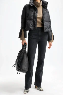 Femme Herno Doudoune En Nero Espresso