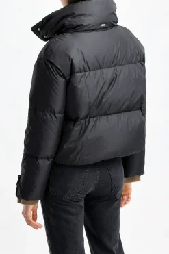 Femme Herno Doudoune En Nero Espresso