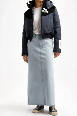 Femme Golden Goose Doudoune Golden En Bleu/Noir