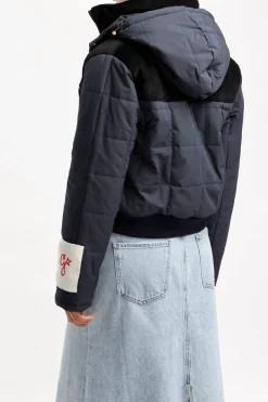 Femme Golden Goose Doudoune Golden En Bleu/Noir