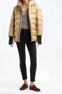 Femme Ahirain Doudoune Puffer Dome In Sandstone