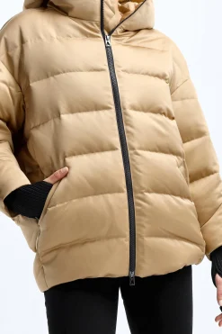 Femme Ahirain Doudoune Puffer Dome In Sandstone