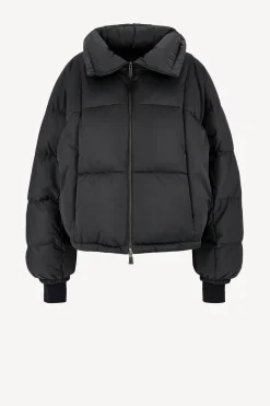 Femme Herno Doudoune Woven En Noir