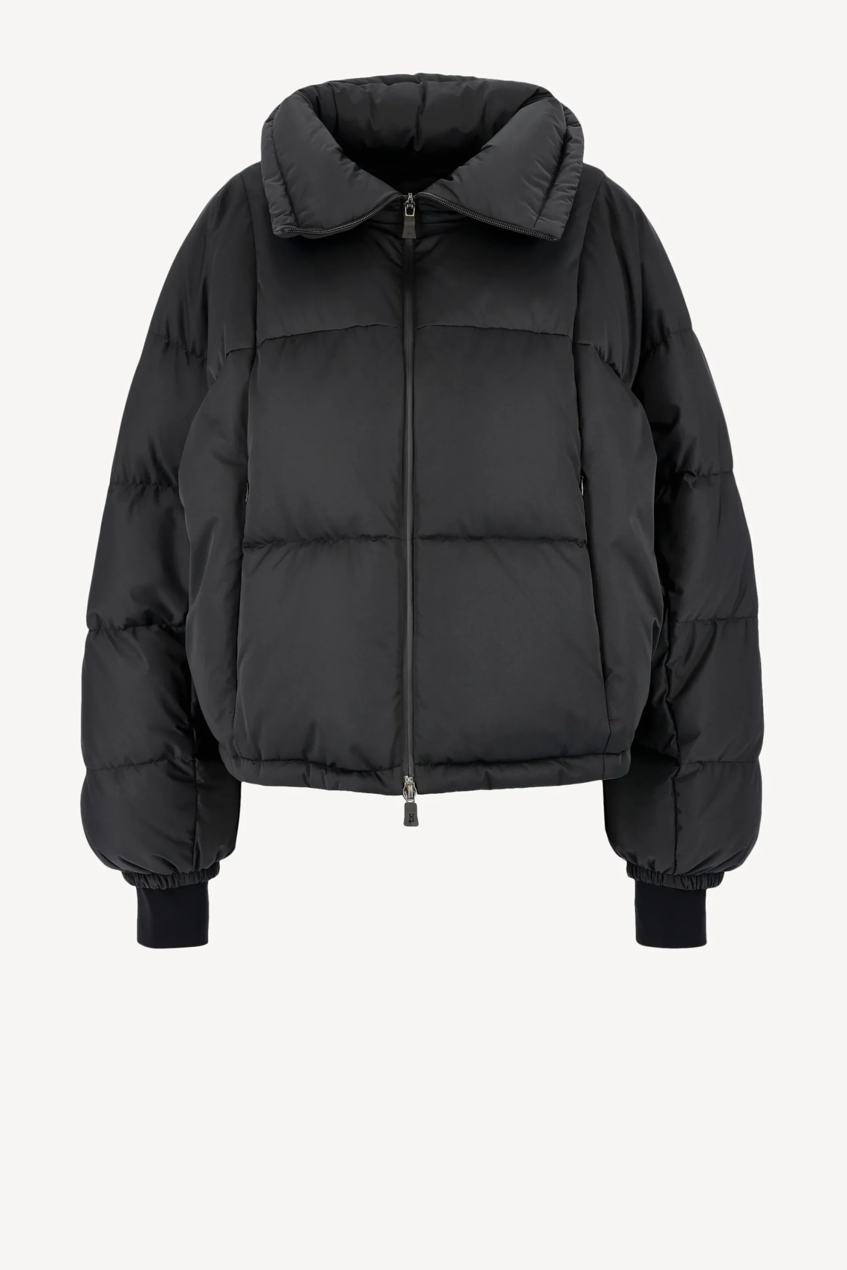 Femme Herno Doudoune Woven En Noir