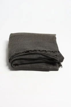 Femme Frenckenberger Echarpe Big Mono In Black Olive