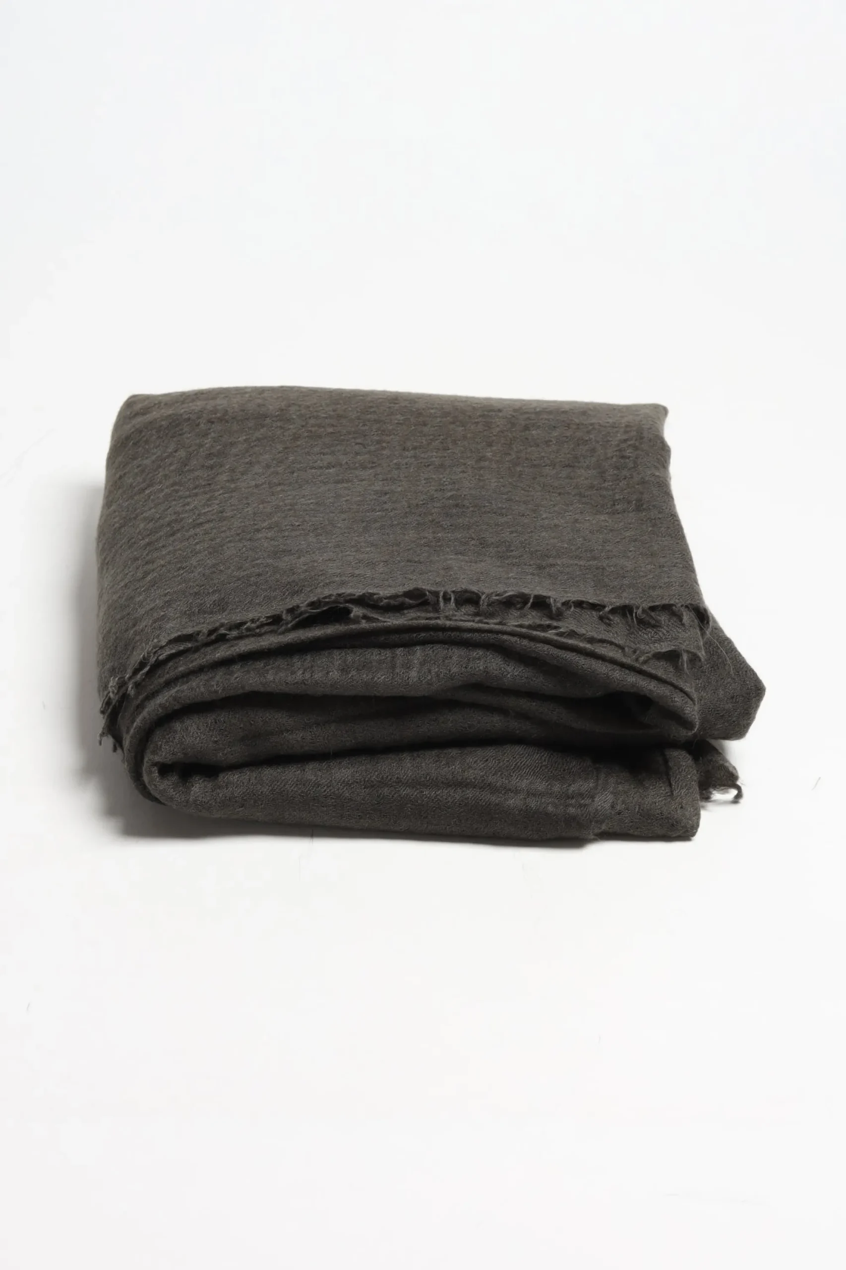 Femme Frenckenberger Echarpe Big Mono In Black Olive