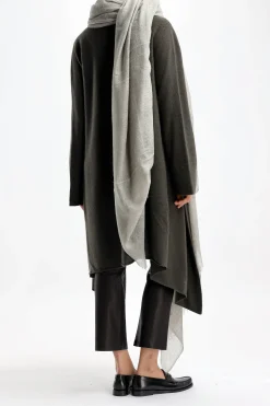 Femme Frenckenberger Echarpe Big Mono In Moon