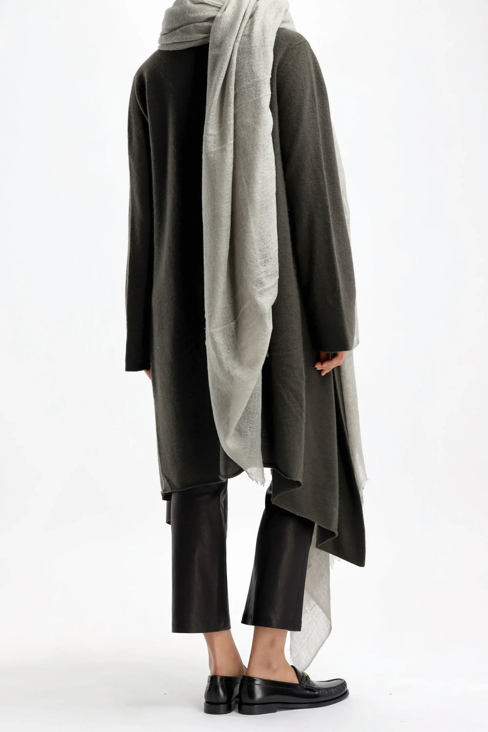 Femme Frenckenberger Echarpe Big Mono In Moon