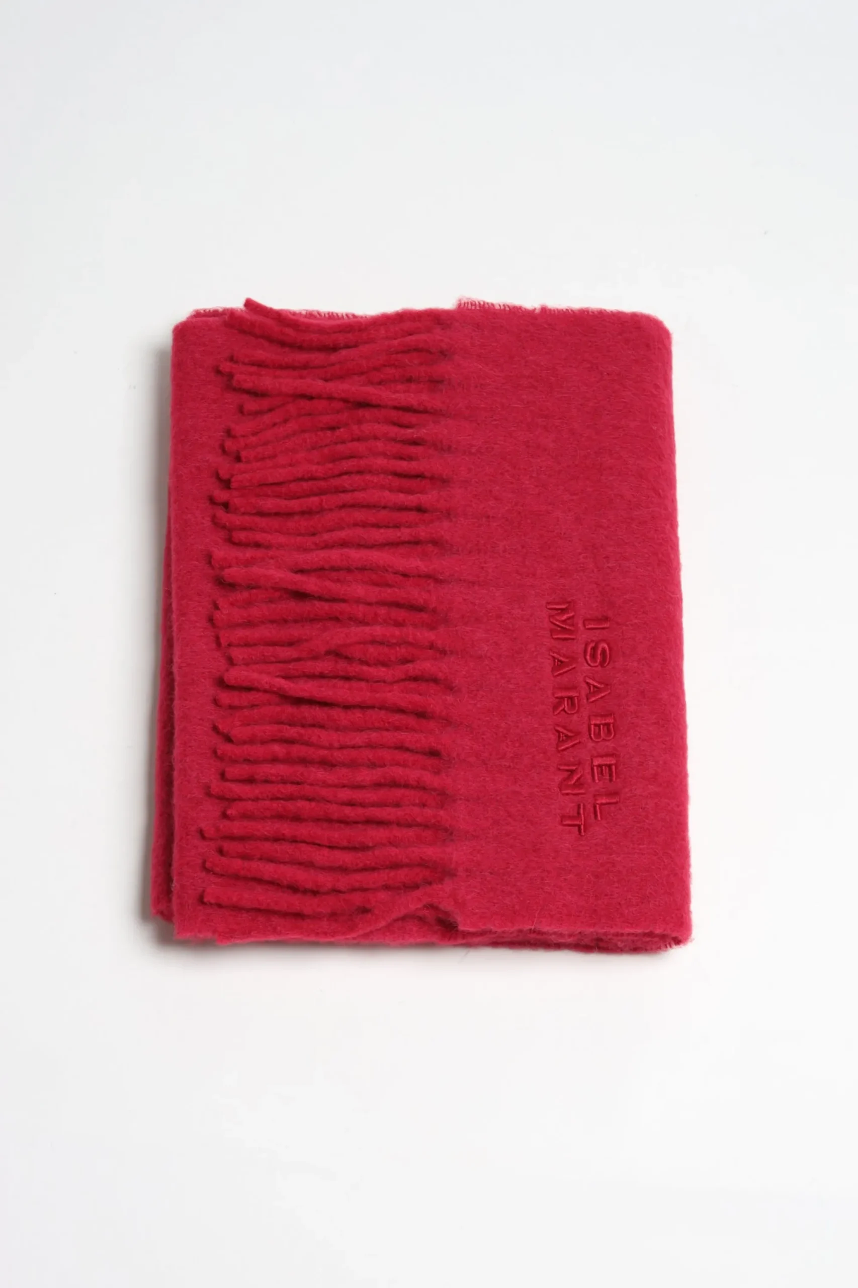 Femme Isabel Marant Echarpe Firny En Magenta