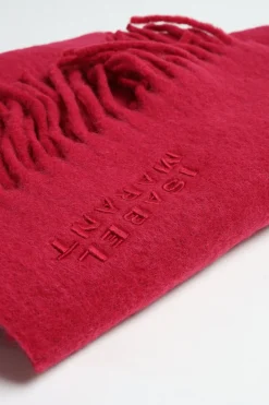 Femme Isabel Marant Echarpe Firny En Magenta