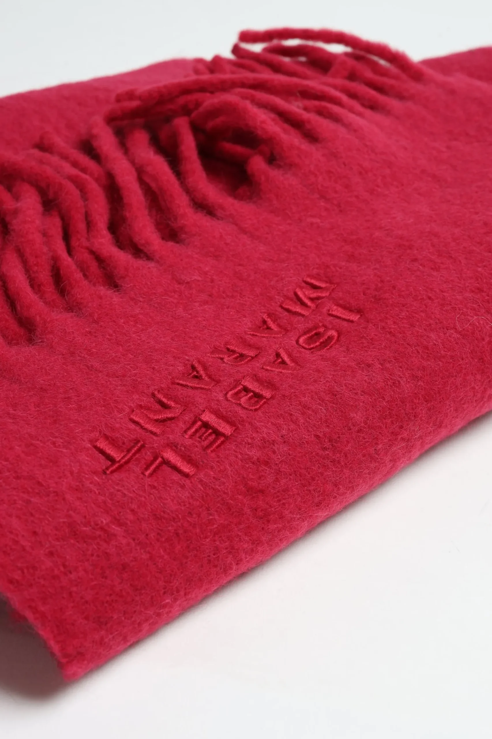 Femme Isabel Marant Echarpe Firny En Magenta