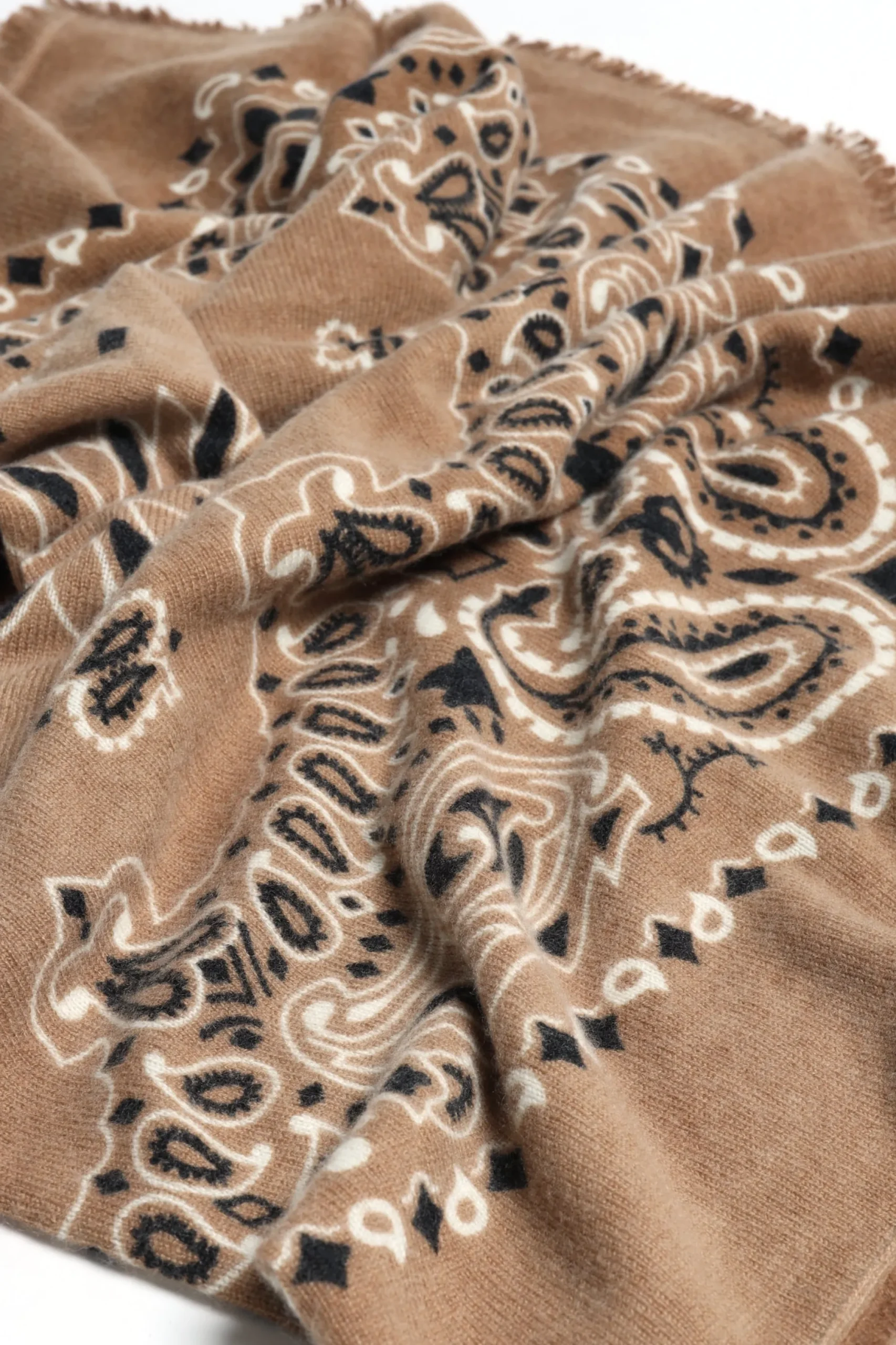 Femme Kujten Echarpe Hachiko A Caramelo