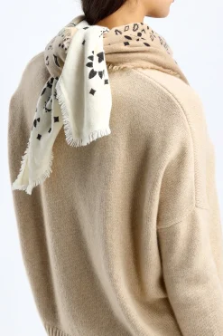 Femme Kujten Echarpe Hachiko Dip Dye A Epice