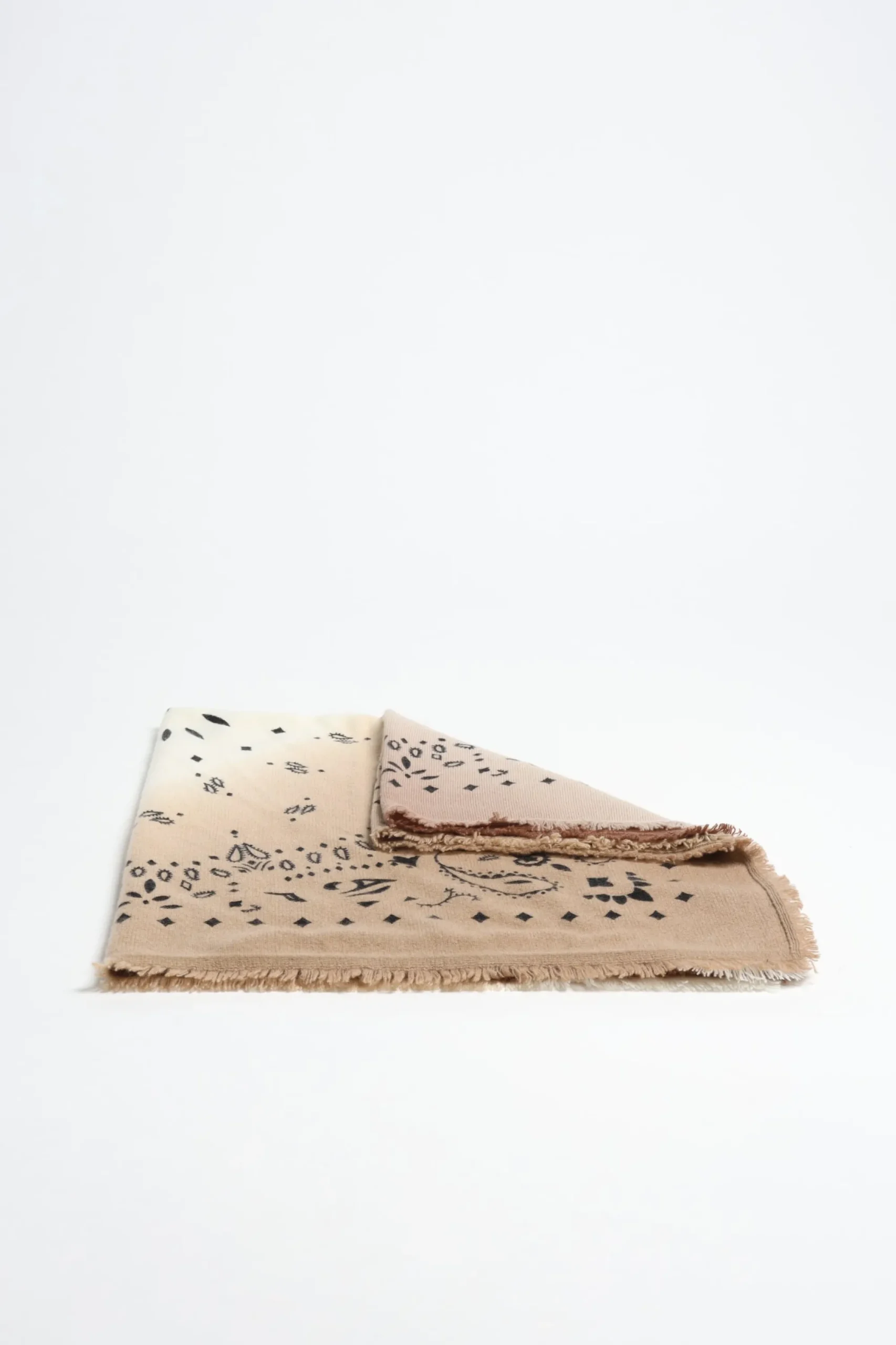 Femme Kujten Echarpe Hachiko Dip Dye A Epice