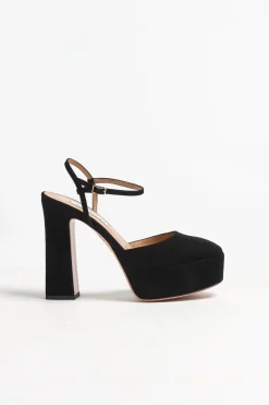Femme Aquazzura Escarpins A Plateforme Groove En Noir