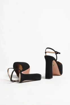 Femme Aquazzura Escarpins A Plateforme Groove En Noir