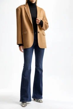 Femme Allude Fin Pull A Col Roule Noir