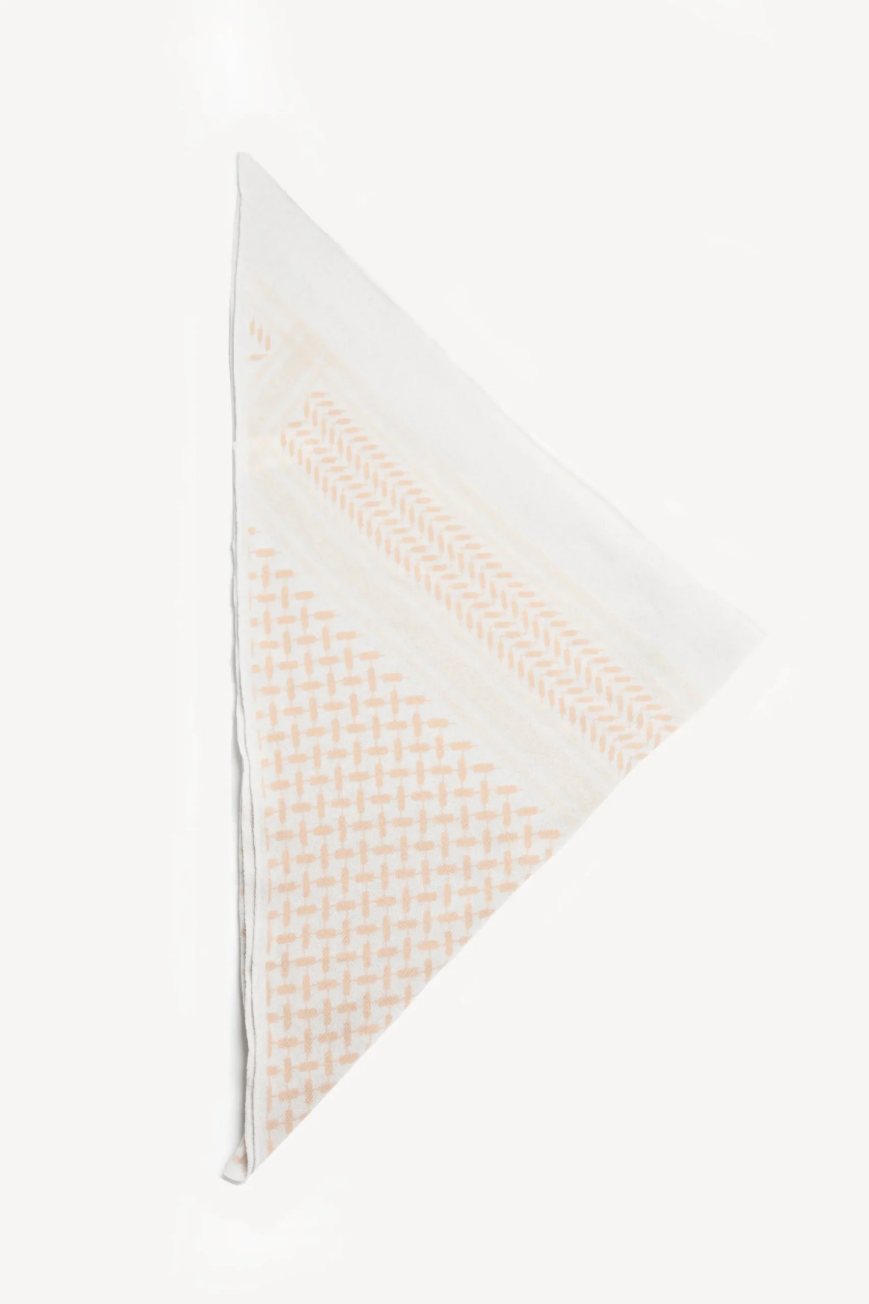 Femme Lala Berlin Foulard Trinity In Soft Vanilla