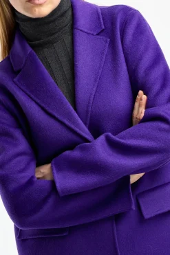 Femme P.A.R.O.S.H. Fuite De Manteau A Viola