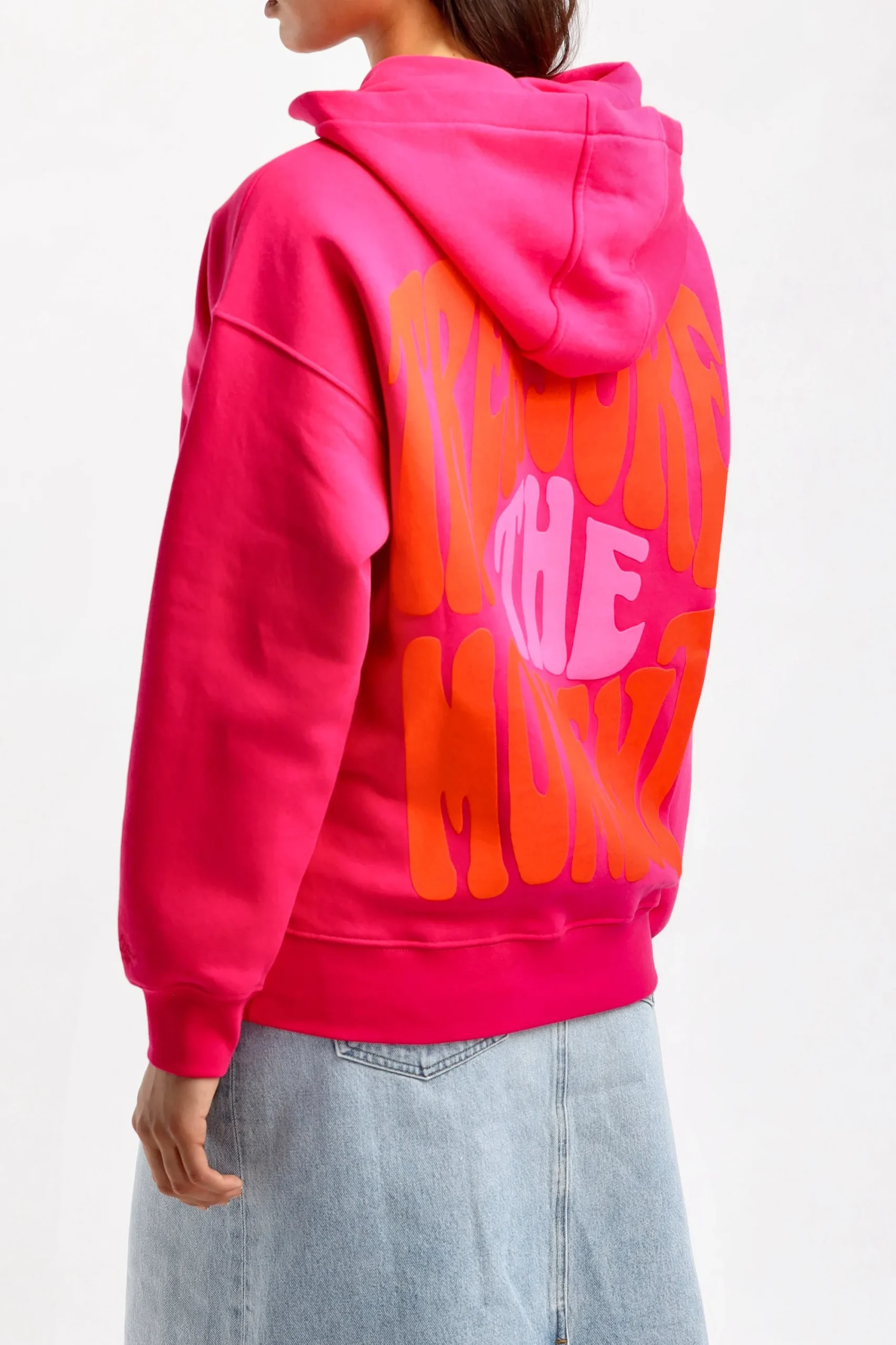 Femme Lala Berlin Hoodie Irina Dans Dragonfruit