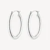 Femme Nina Kastens Jewelry Hoops Essential En Or Blanc