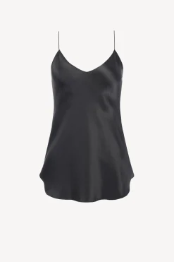 Femme Nili Lotan Isabella Cami Top Noir