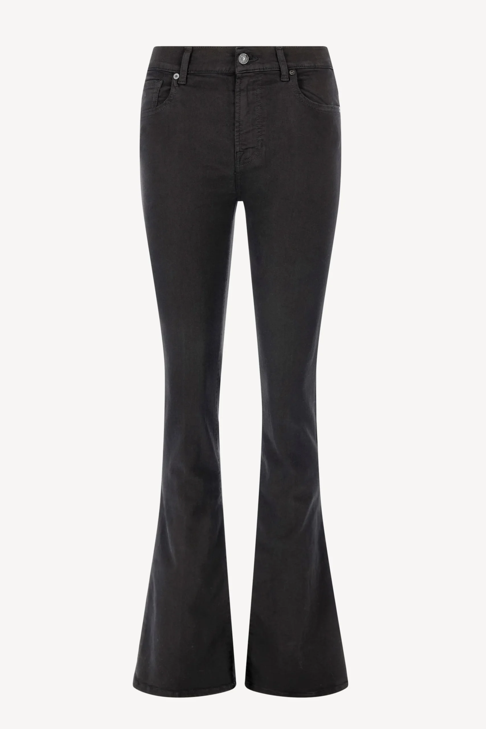 Femme 7 For All Mankind Jeans Bootcut Bair En Noir