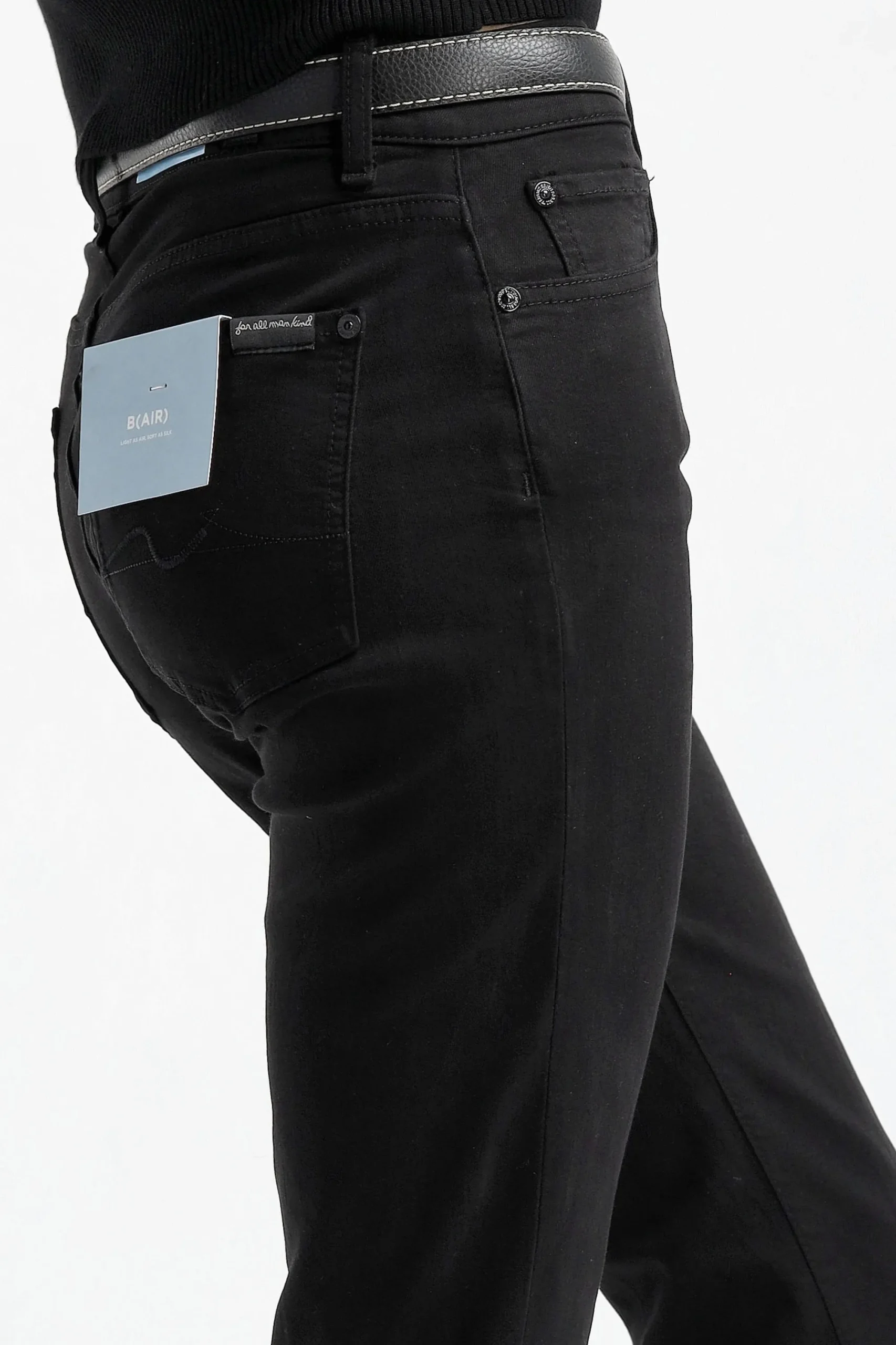 Femme 7 For All Mankind Jeans Bootcut Bair En Noir