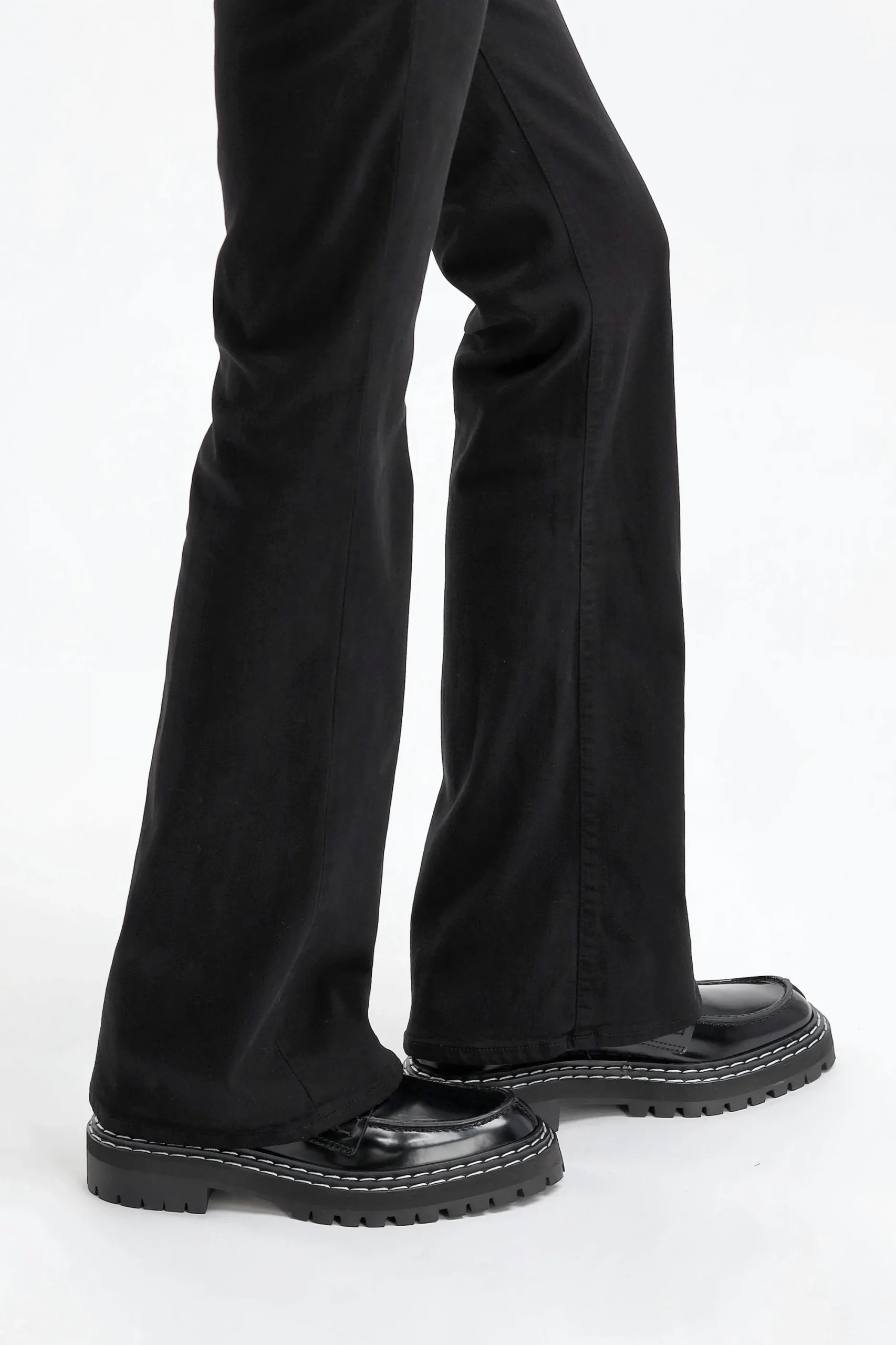 Femme 7 For All Mankind Jeans Bootcut Bair En Noir