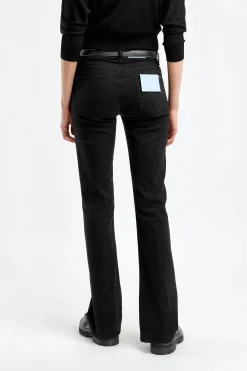 Femme 7 For All Mankind Jeans Bootcut Bair En Noir