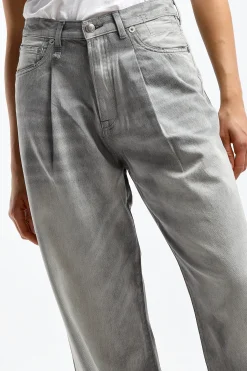 Femme R13 Jeans Damon Wide Leg En Wade Grey